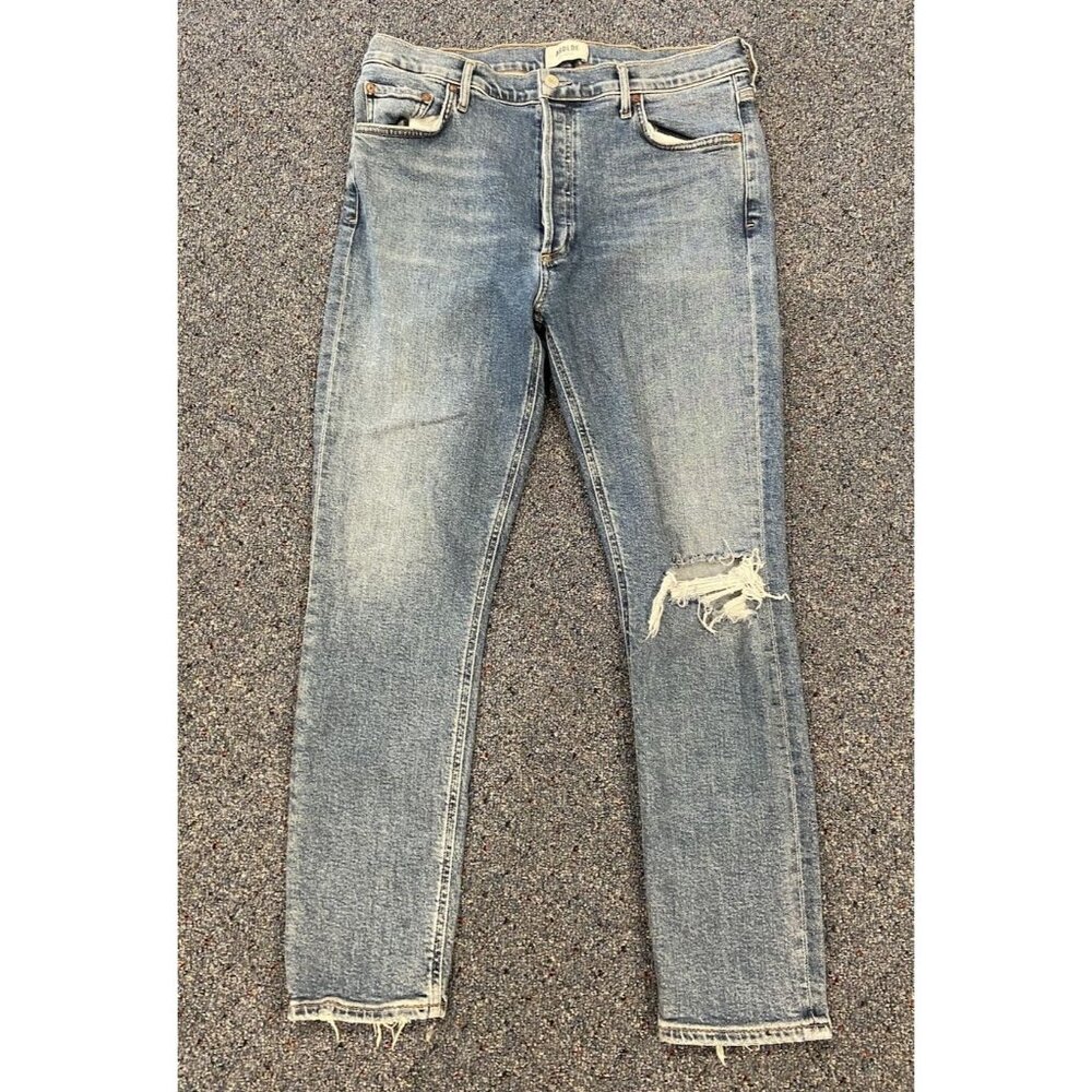 Agolde Women's Straight Leg Jeans - Light Blue